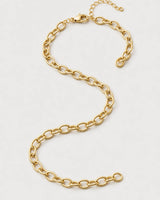 Alternate view of the Liora orbit chain showing its clasp and extender