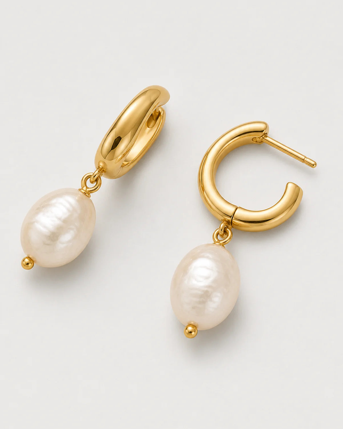 Alternate arrangement showing closed and open Mirelle earrings