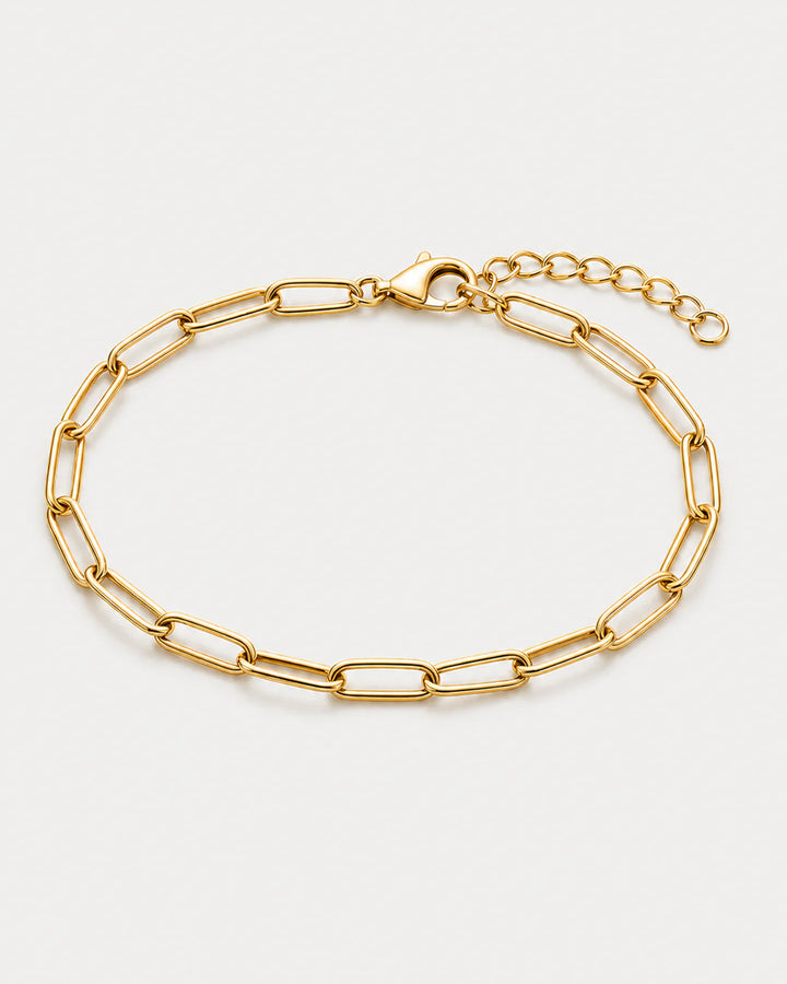 Vela Paperclip Bracelet