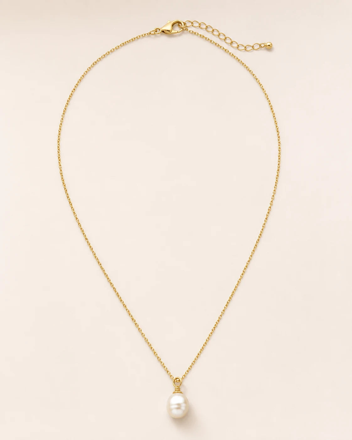 Elowen Pearl Drop Necklace